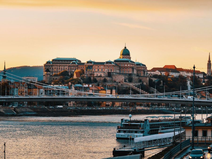 Budapest, Lánchíd és a Budai Vár